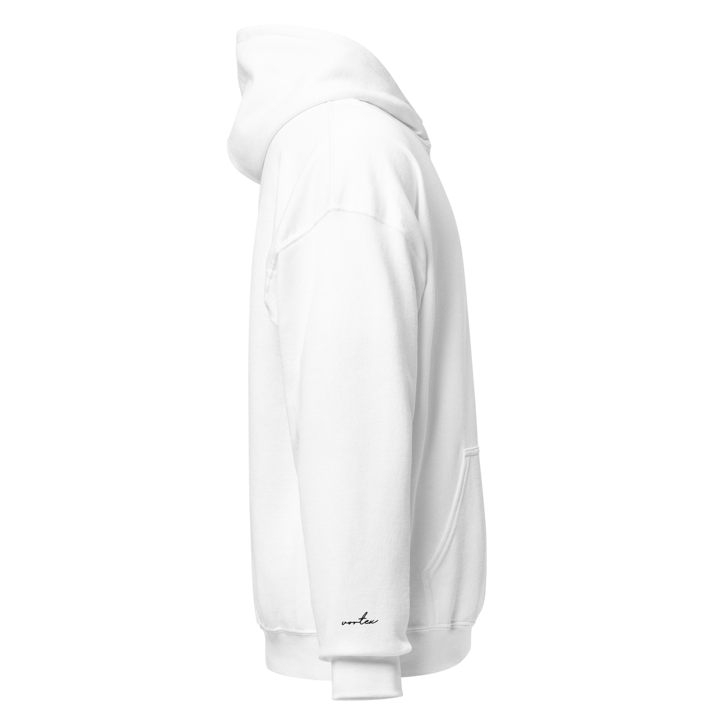 White hoodie Vortex
