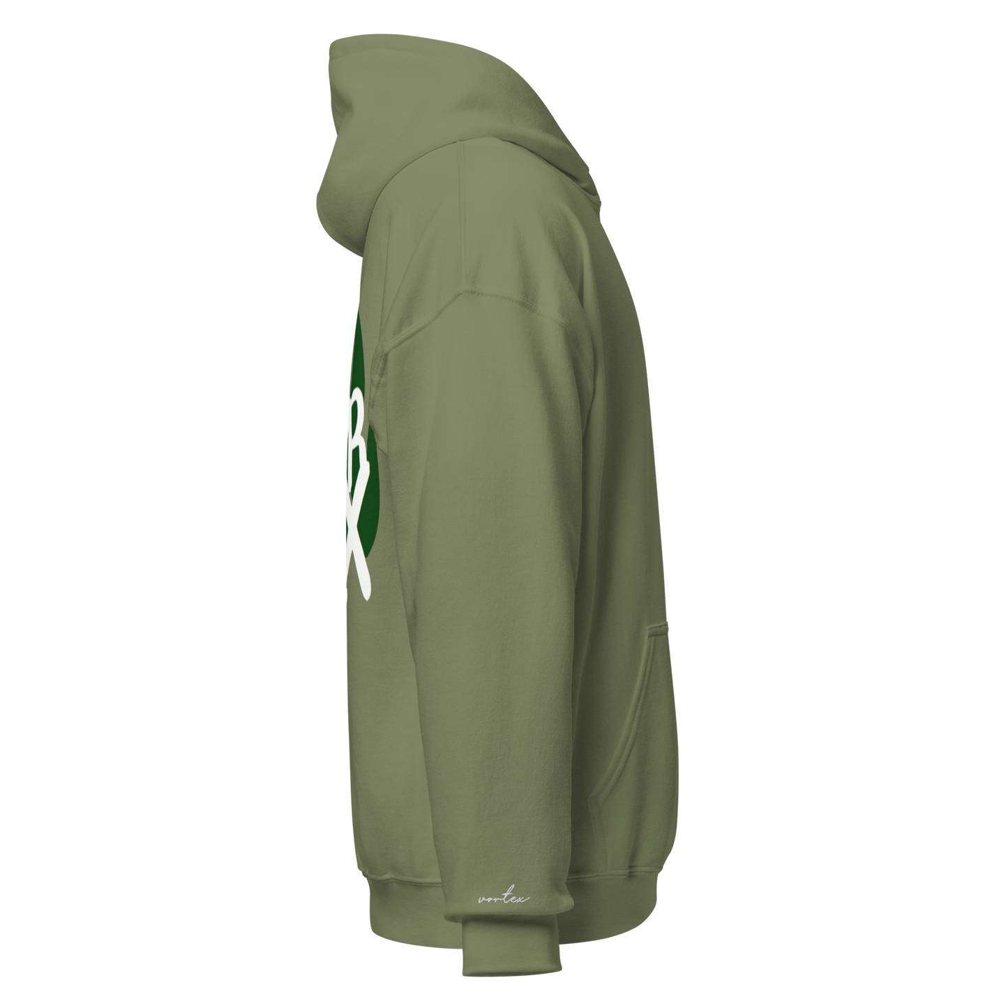 Green hoodie Vortex